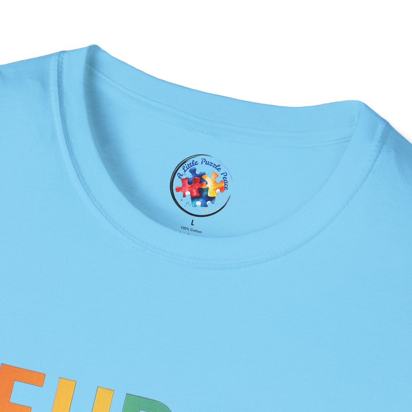 NeuroDiversity Rainbow Color Adult Size T-Shirt