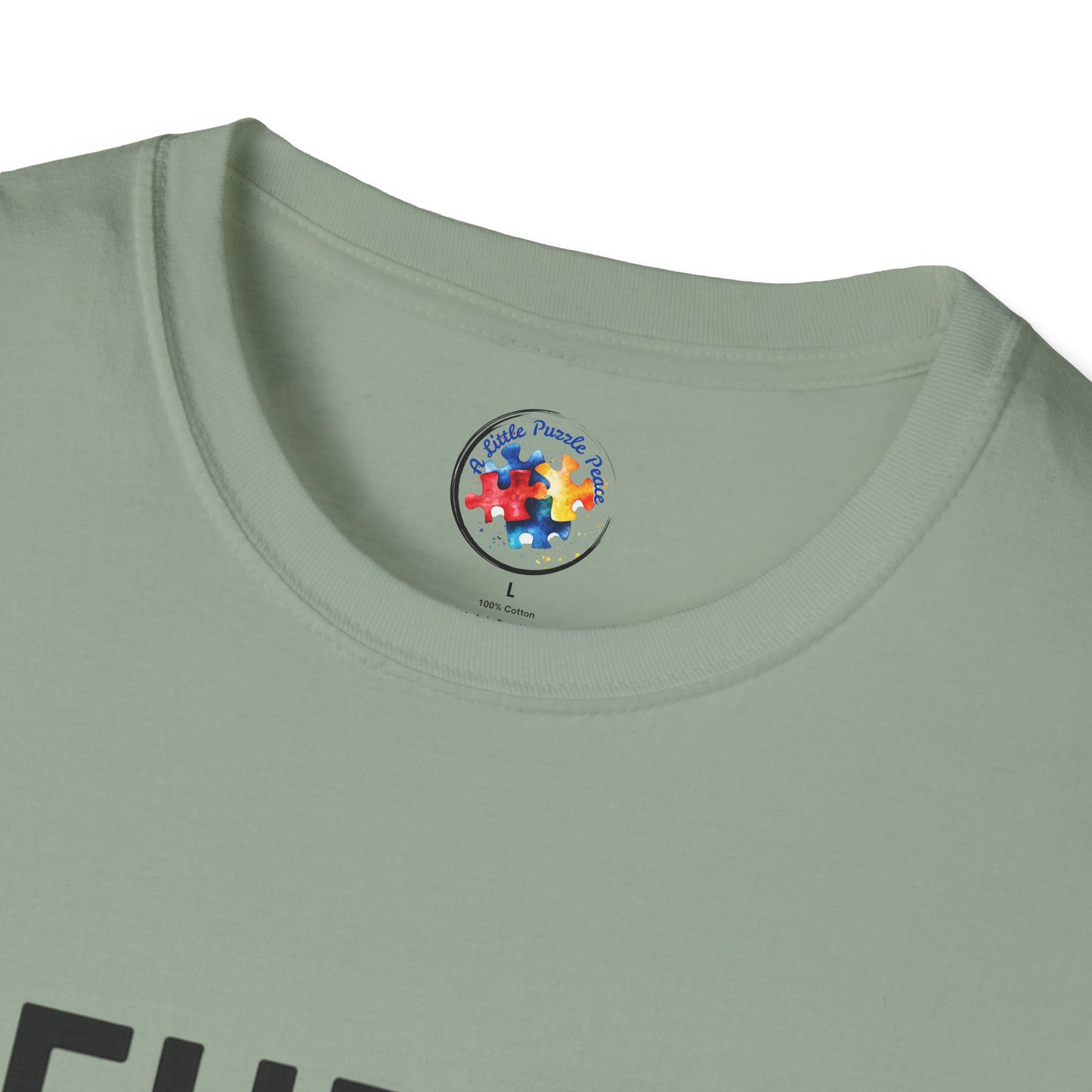 NeuroDiversity Heart Color Adult Size T-Shirt