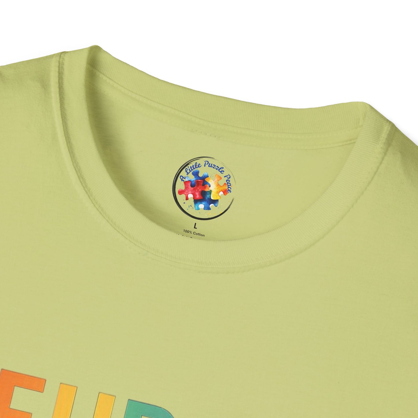NeuroDiversity Rainbow Color Adult Size T-Shirt