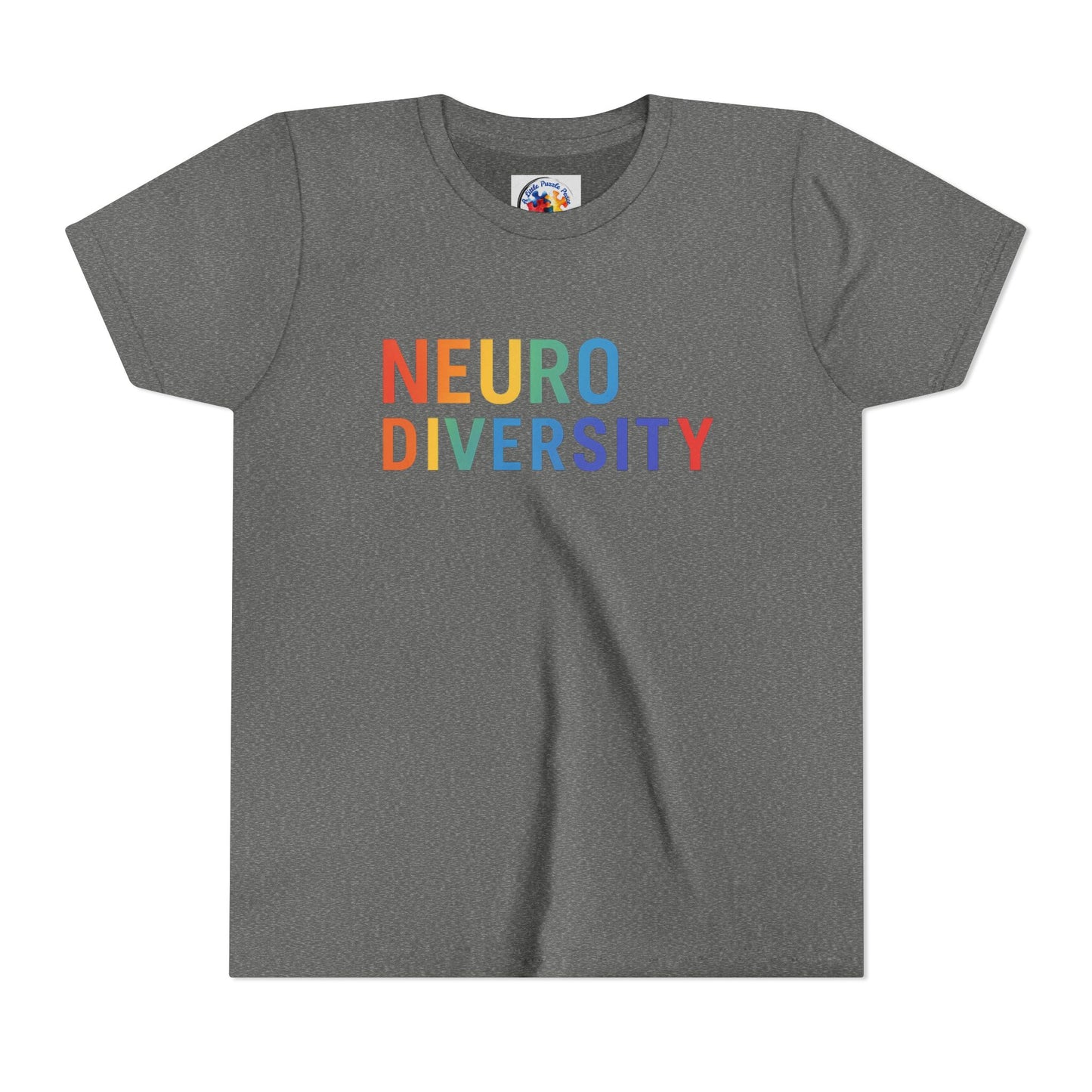 Neurodiversity Youth Tee, Bella Canvas T-Shirt