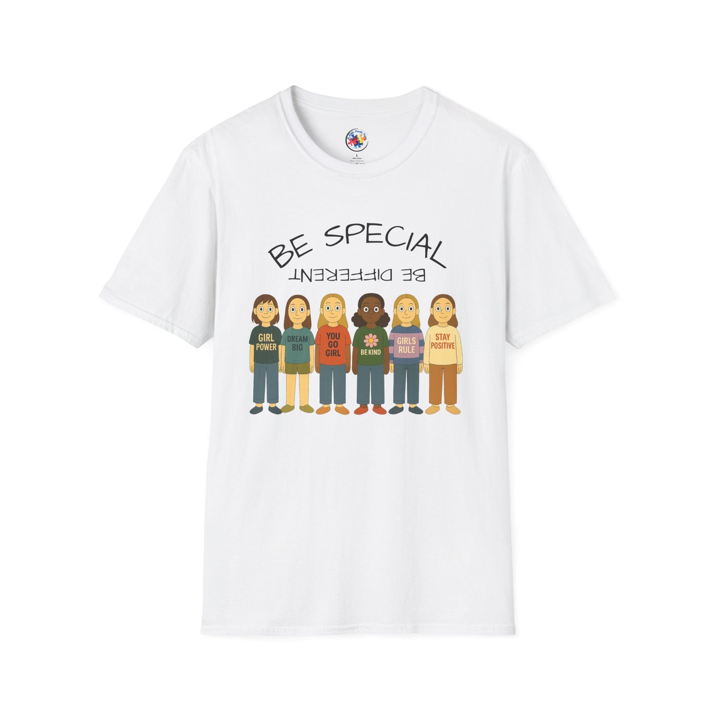 Girl Power Adult Size- Softstyle T-Shirt - 100% Cotton