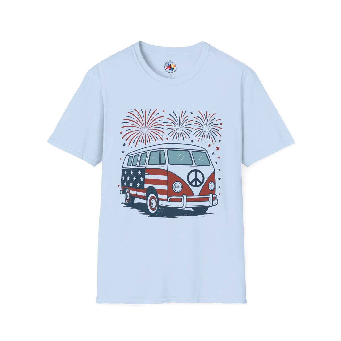 4th of July Cruisin - Adult Size T-Shirt