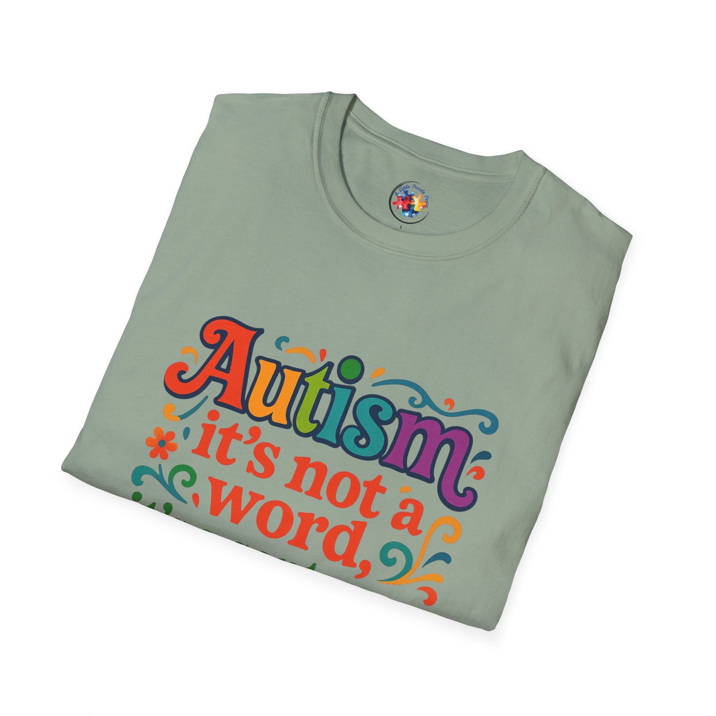 Autism Story - Neurodiversity - Adult Size T-Shirt