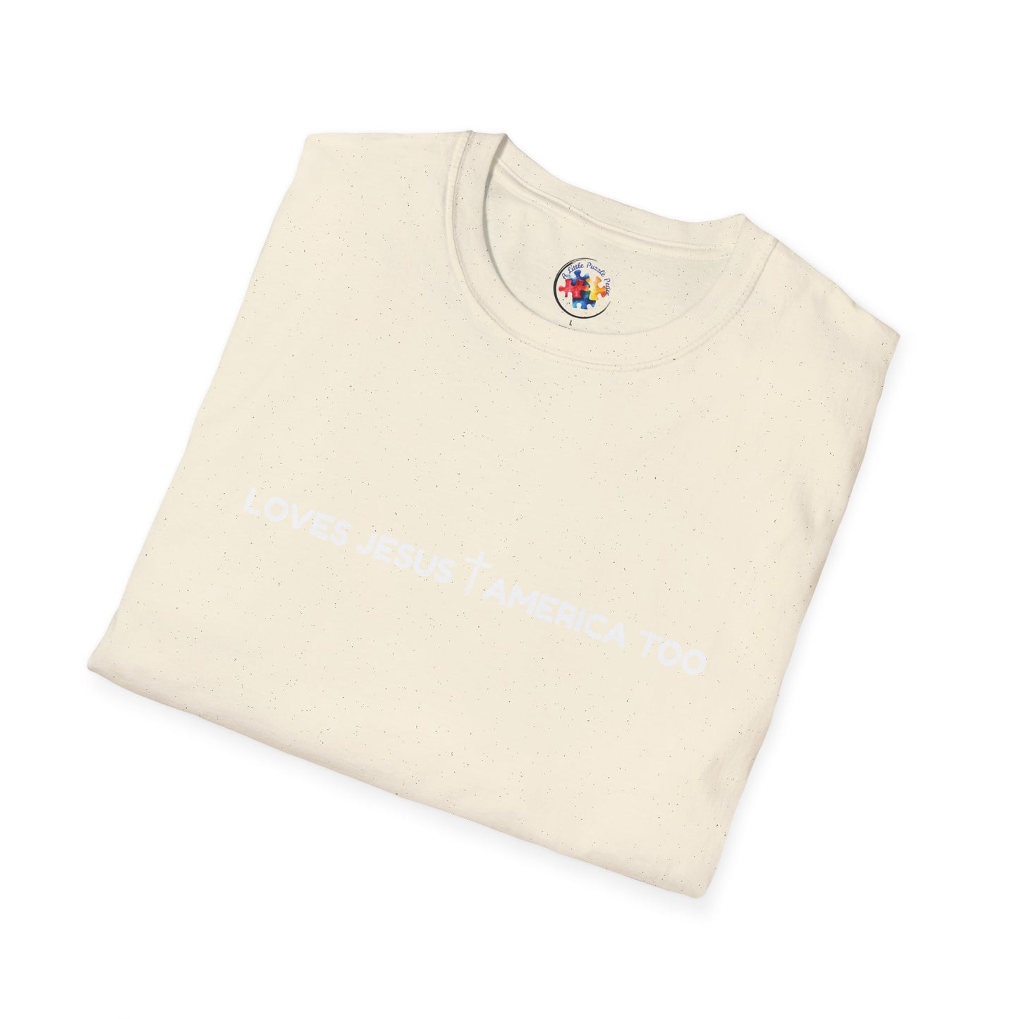 Loves Jesus- Adult Size T-Shirt
