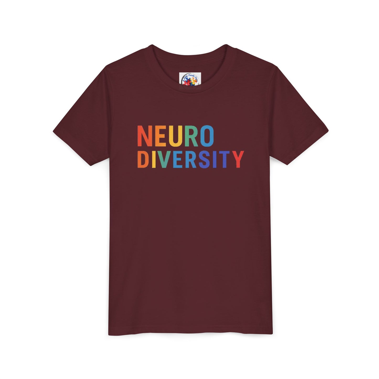 Neurodiversity Youth Tee, Bella Canvas T-Shirt