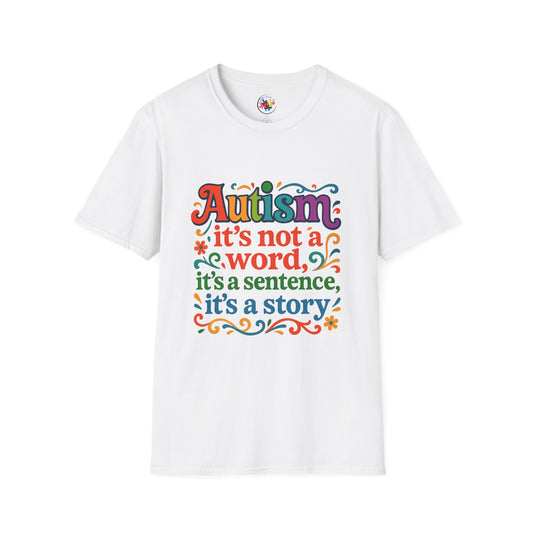 Autism Story - Neurodiversity - Adult Size T-Shirt
