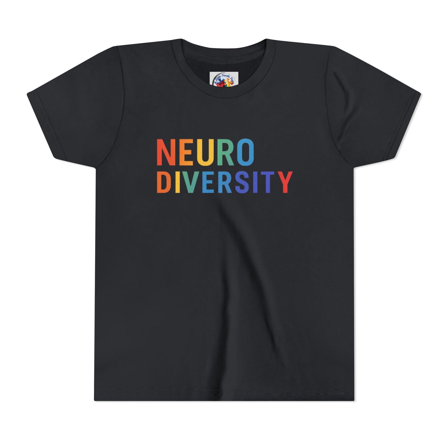 Neurodiversity Youth Tee, Bella Canvas T-Shirt