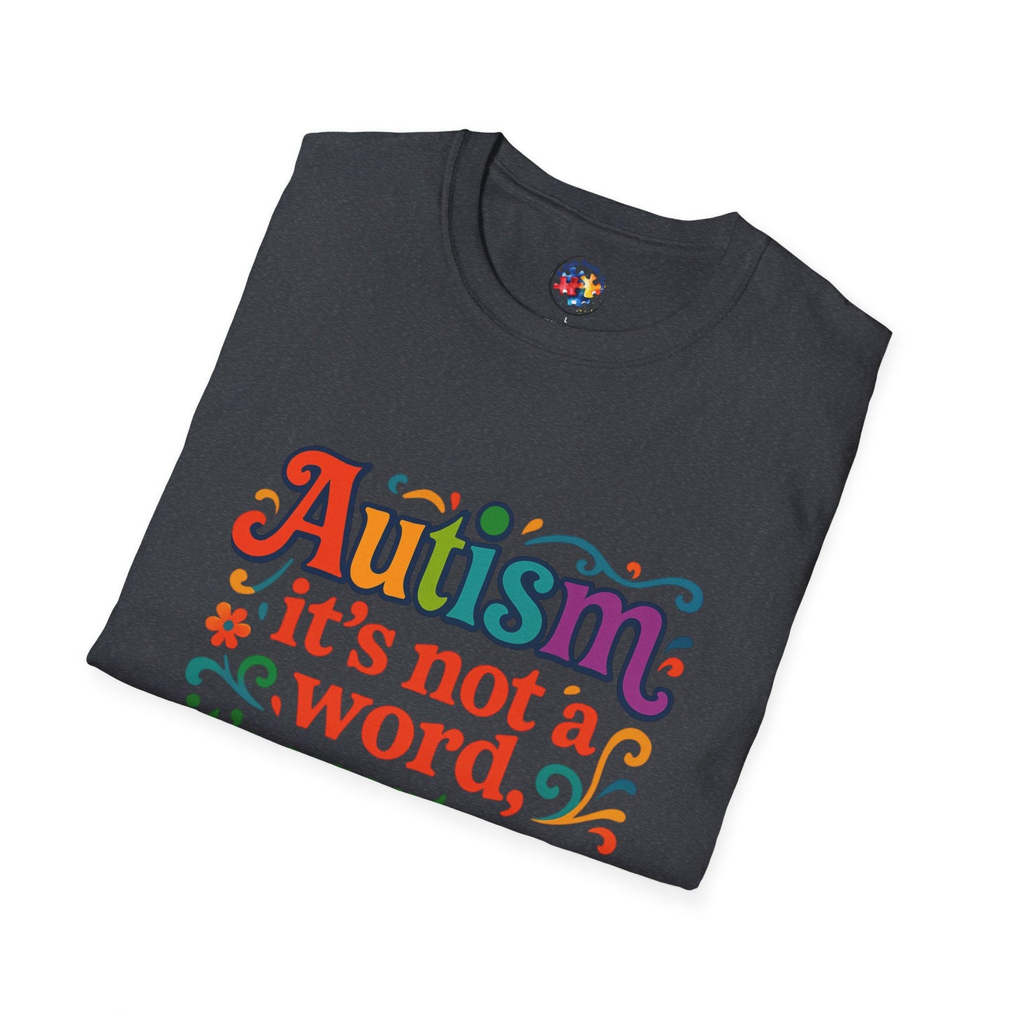 Autism Story - Neurodiversity - Adult Size T-Shirt