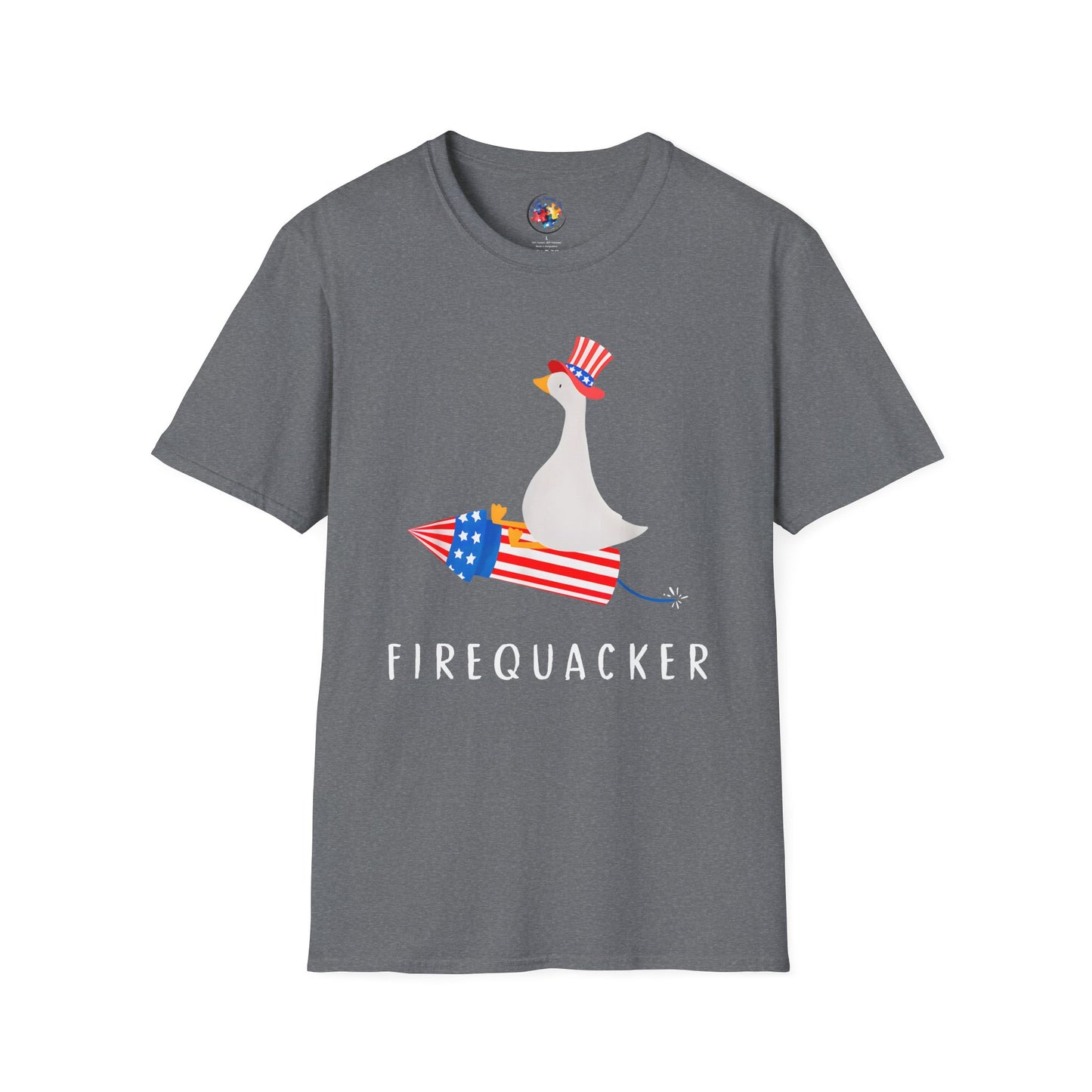 Fire Quackers - Adult Size T-Shirt