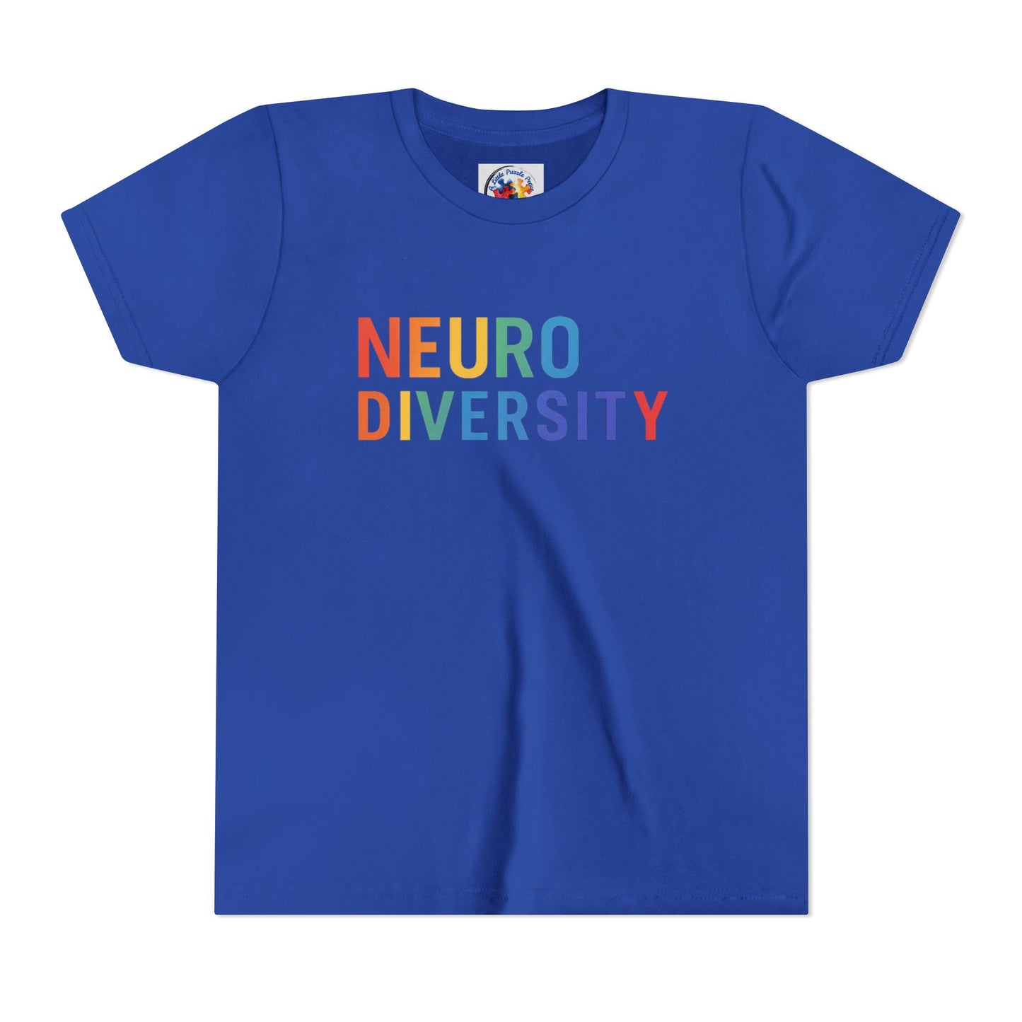 Neurodiversity Youth Tee, Bella Canvas T-Shirt