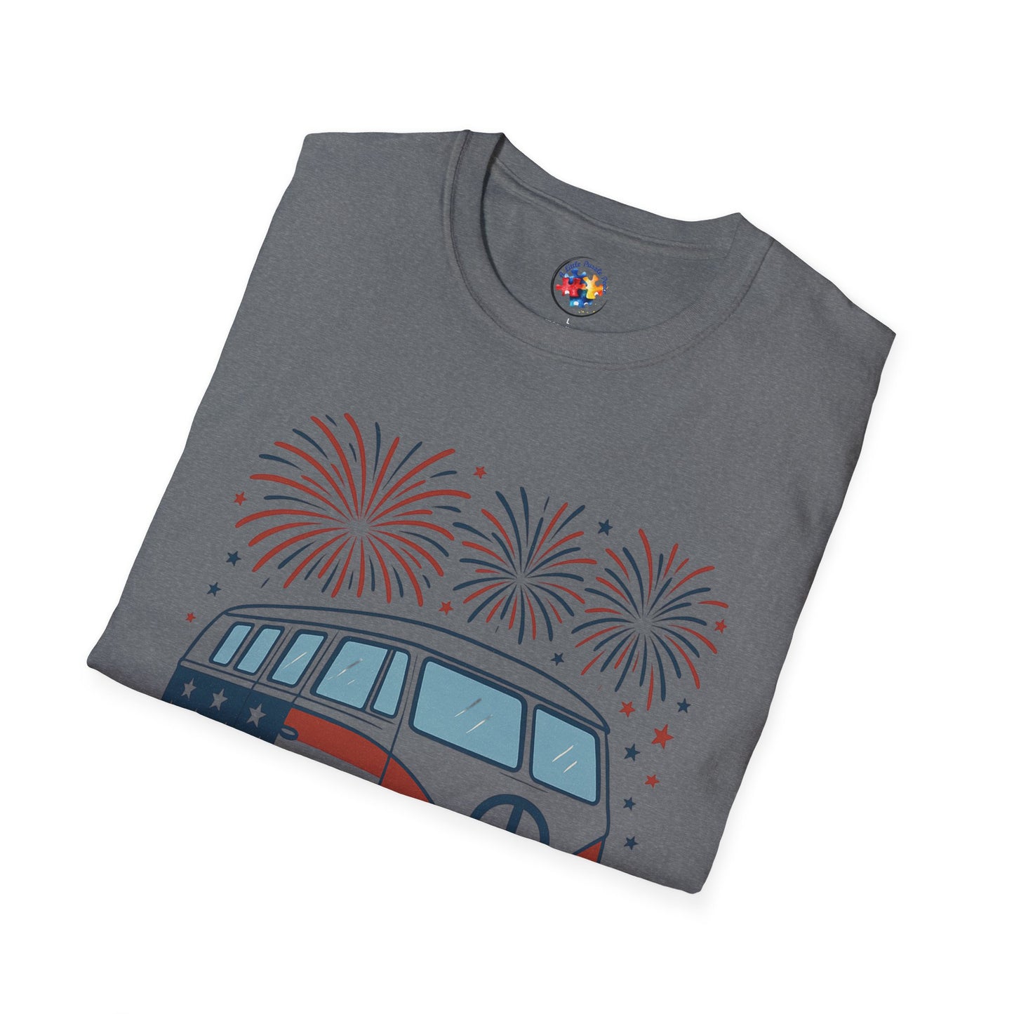 4th of July Cruisin - Adult Size T-Shirt