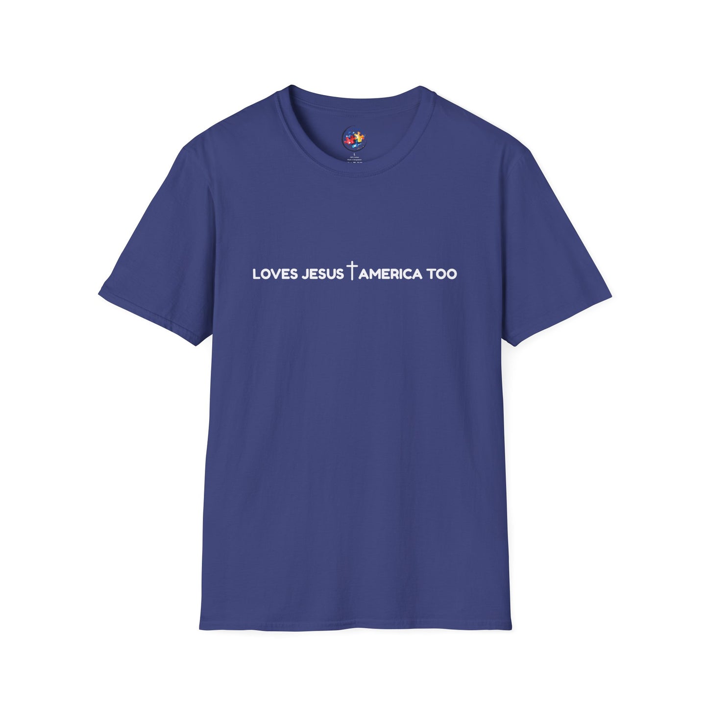Loves Jesus- Adult Size T-Shirt