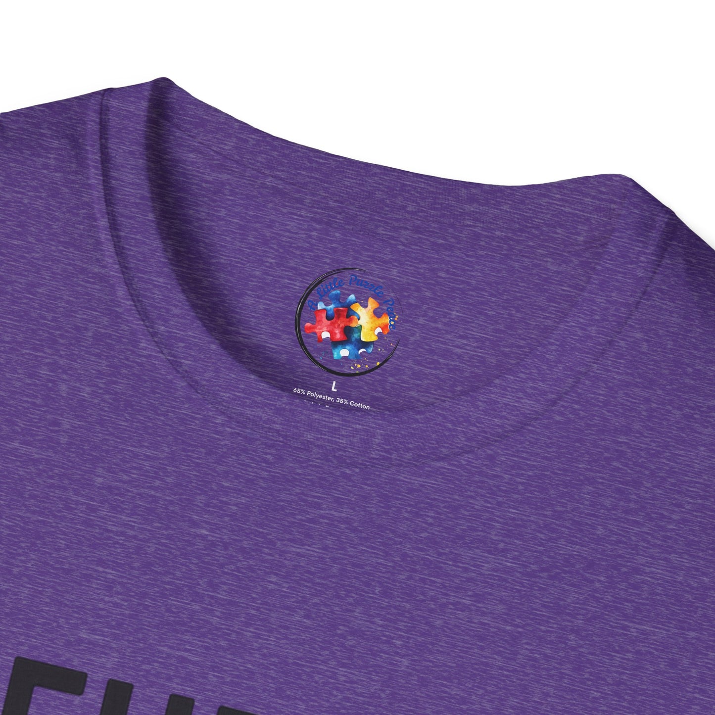 NeuroDiversity Heart Color Adult Size T-Shirt