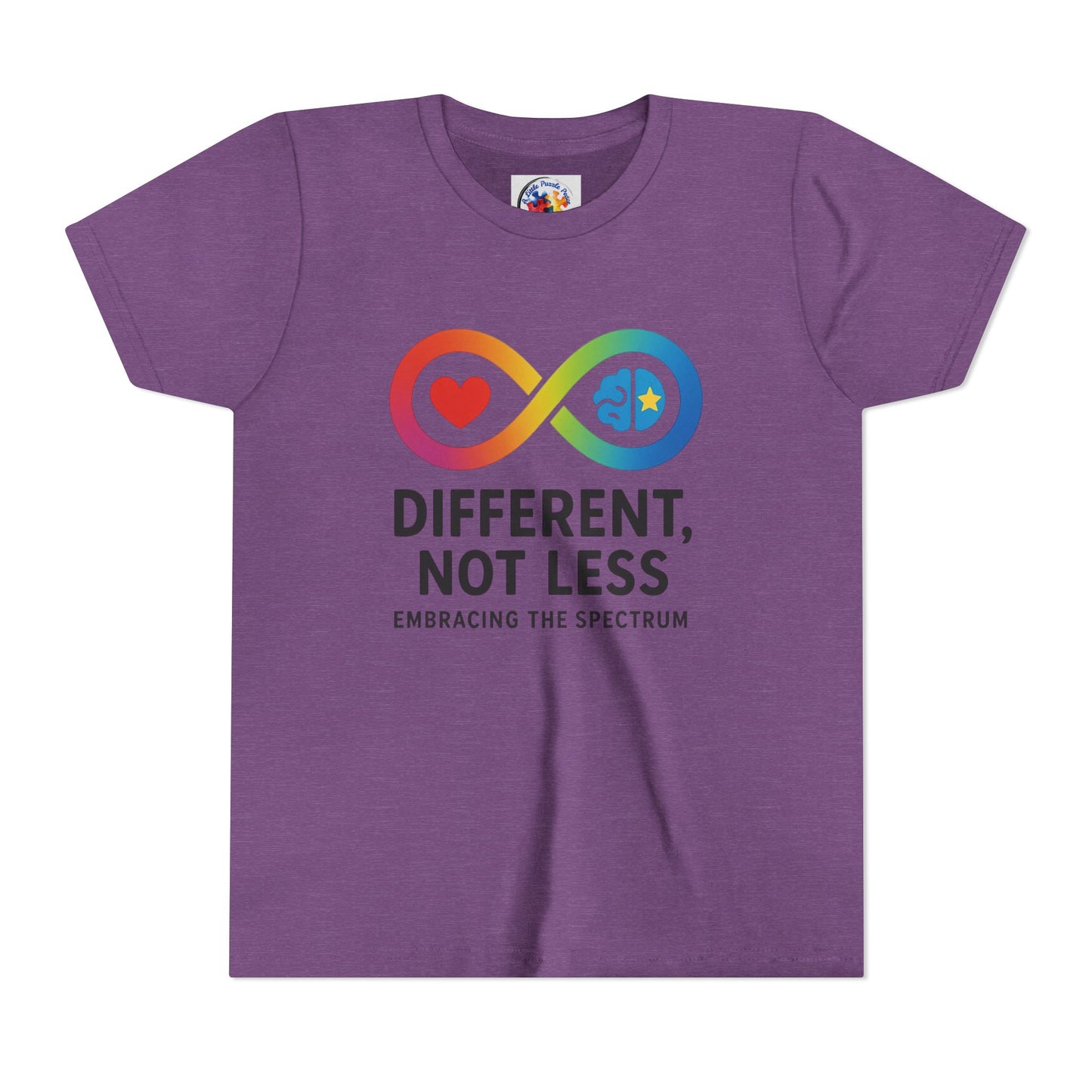 Neurodiversity Kids Tee, Youth Bella Canvas T-Shirt