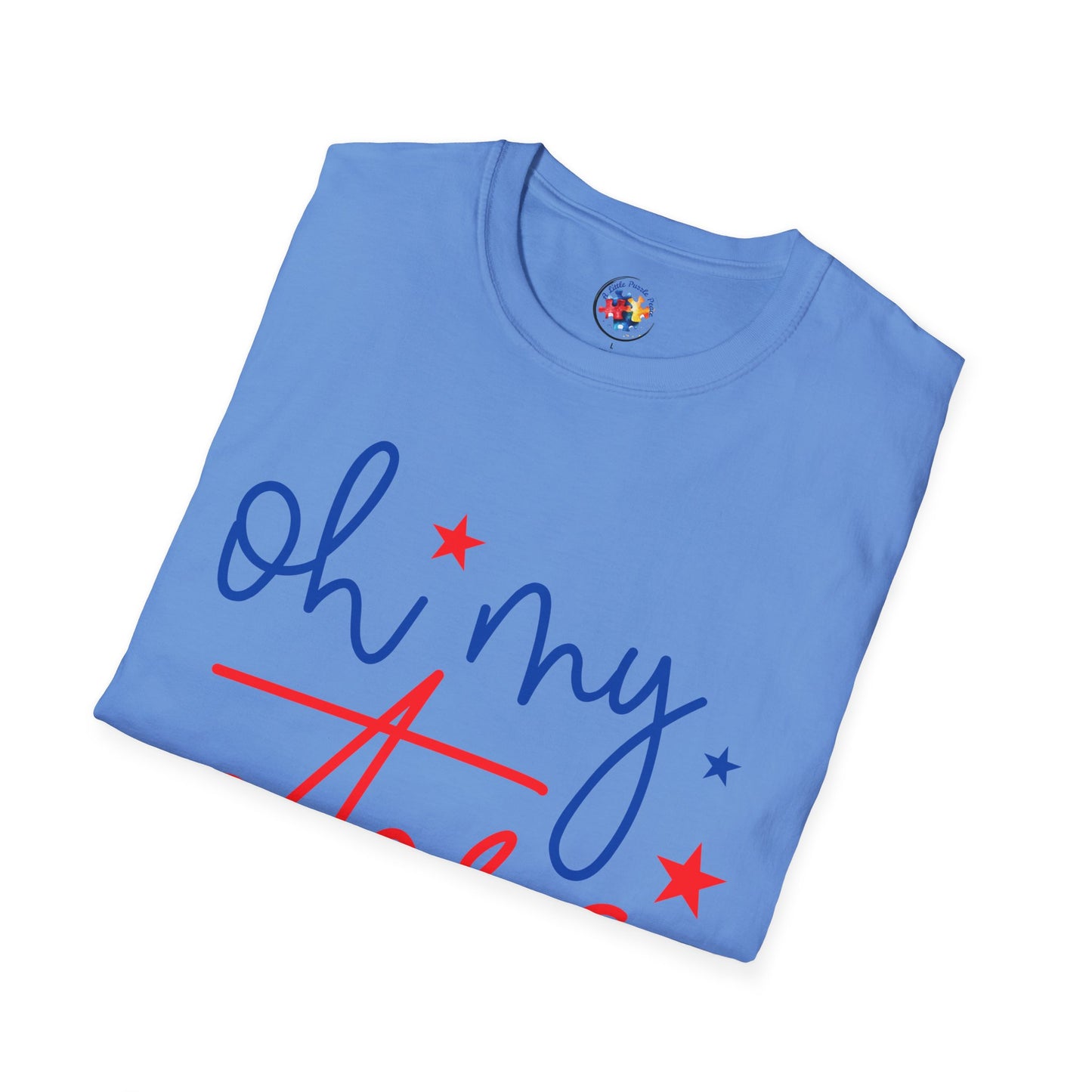 Oh My Stars - 4th of July- Adult Size T-Shirt
