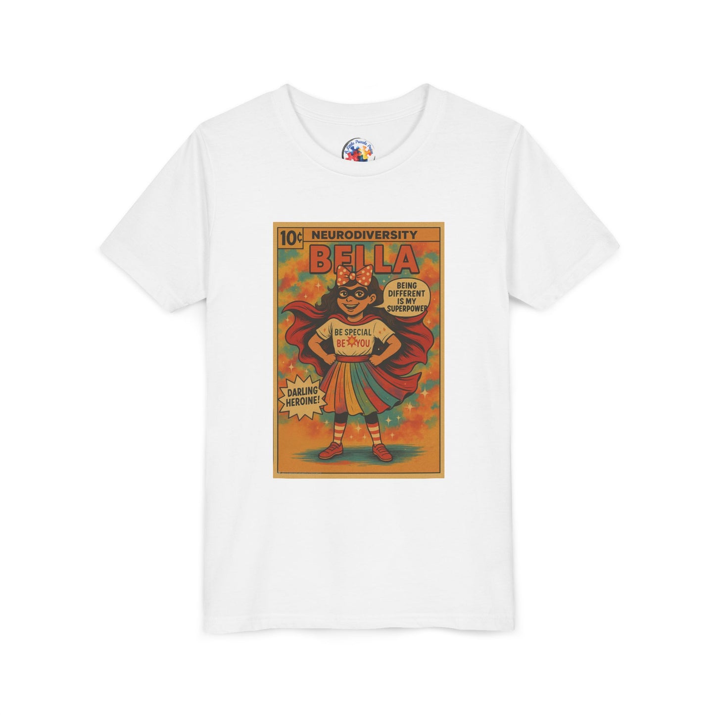 Bella Comic - Neurodiversity Youth Size Bella Canvas