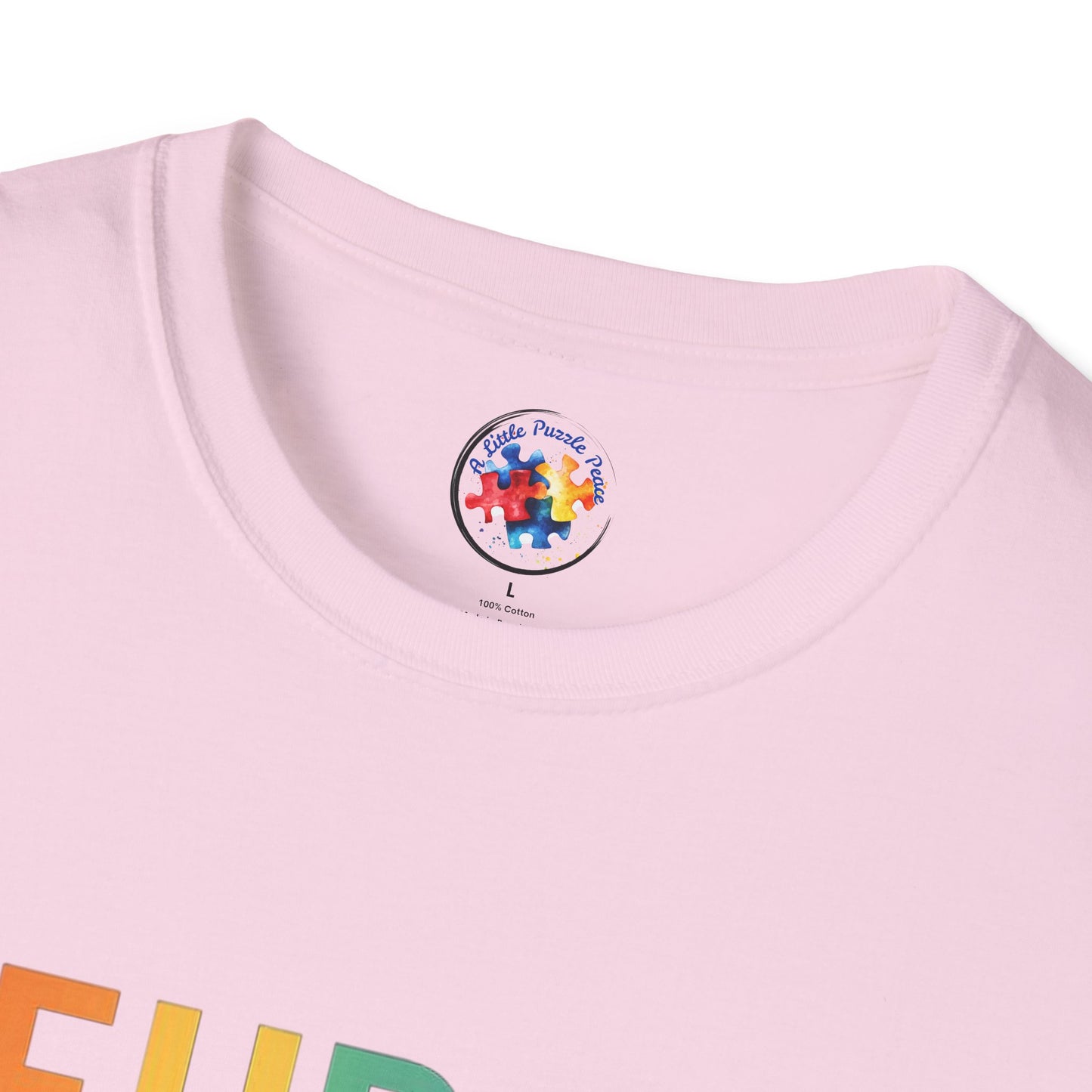 NeuroDiversity Rainbow Color Adult Size T-Shirt