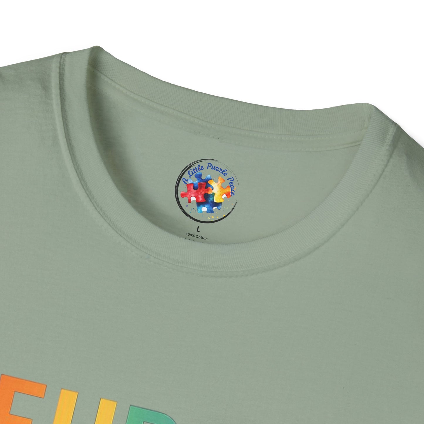NeuroDiversity Rainbow Color Adult Size T-Shirt