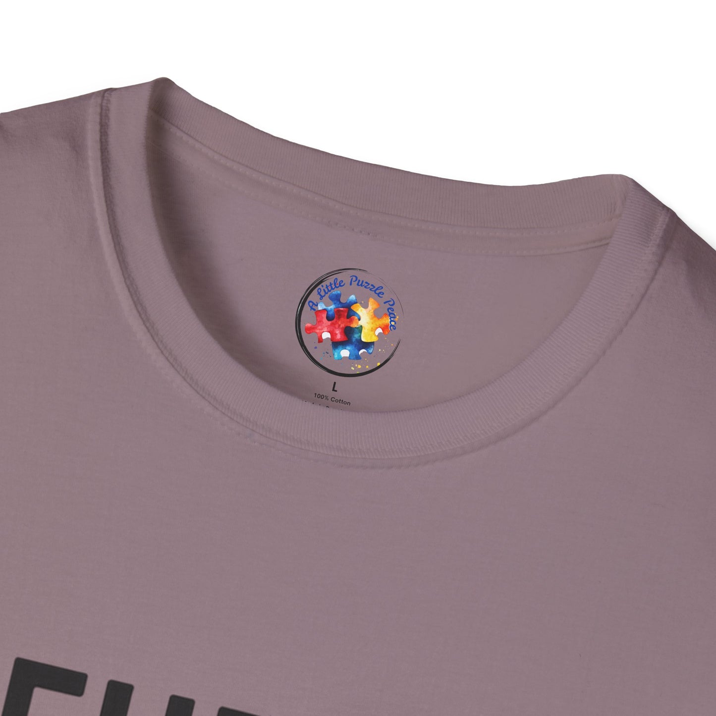 NeuroDiversity Heart Color Adult Size T-Shirt