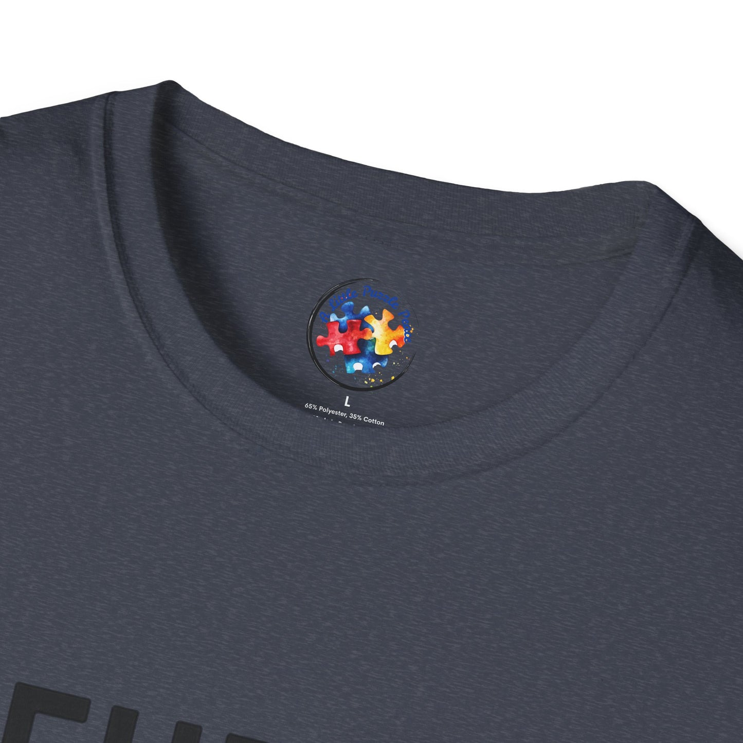 NeuroDiversity Heart Color Adult Size T-Shirt