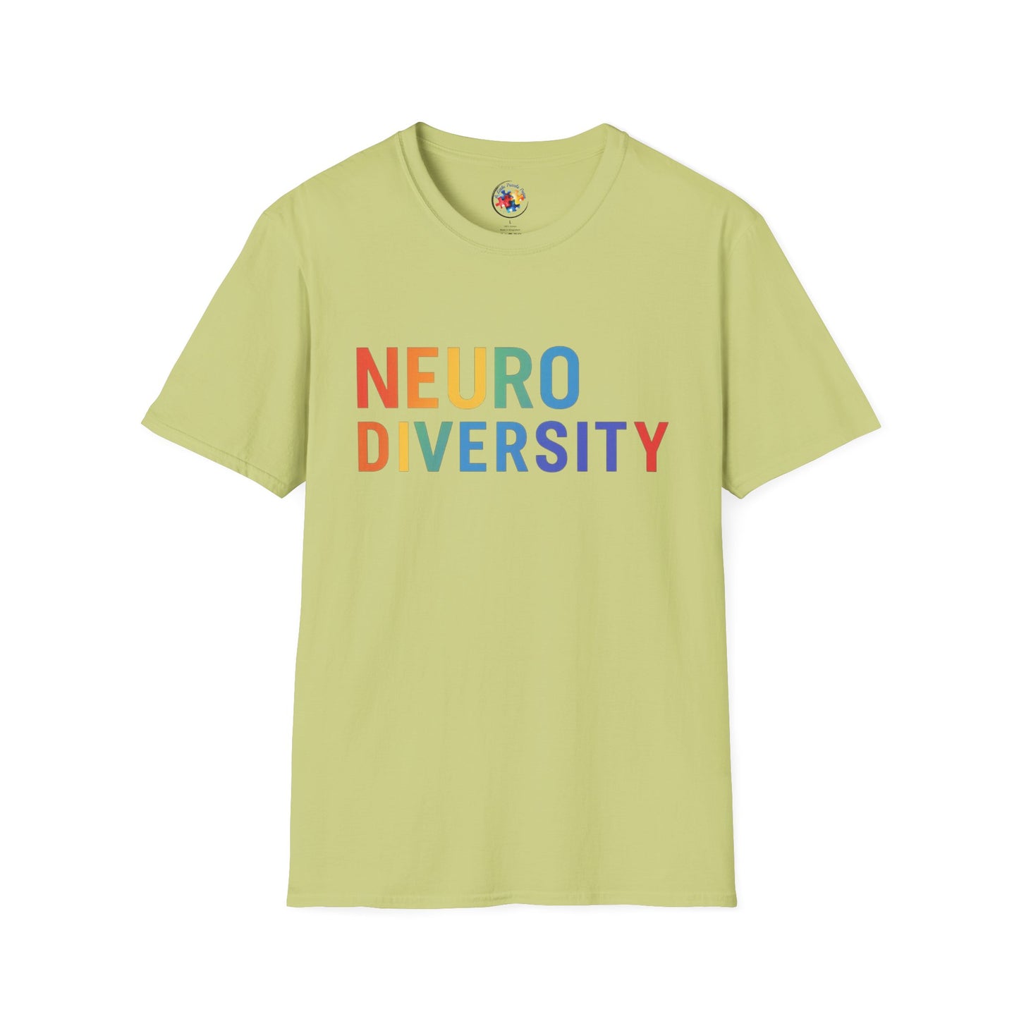 NeuroDiversity Rainbow Color Adult Size T-Shirt