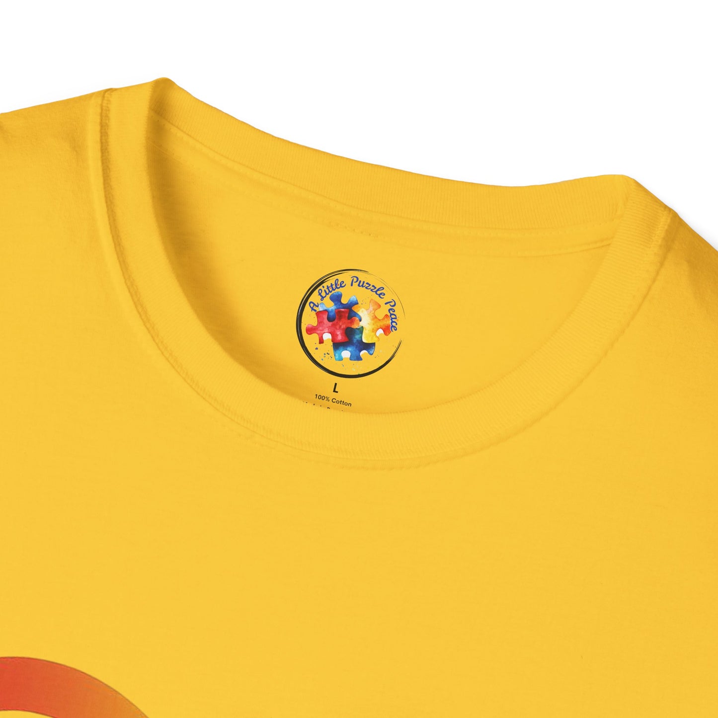 Rainbow Infinity T-Shirt  Adult Size- 'Different, Not Less' - Embrace the Spectrum