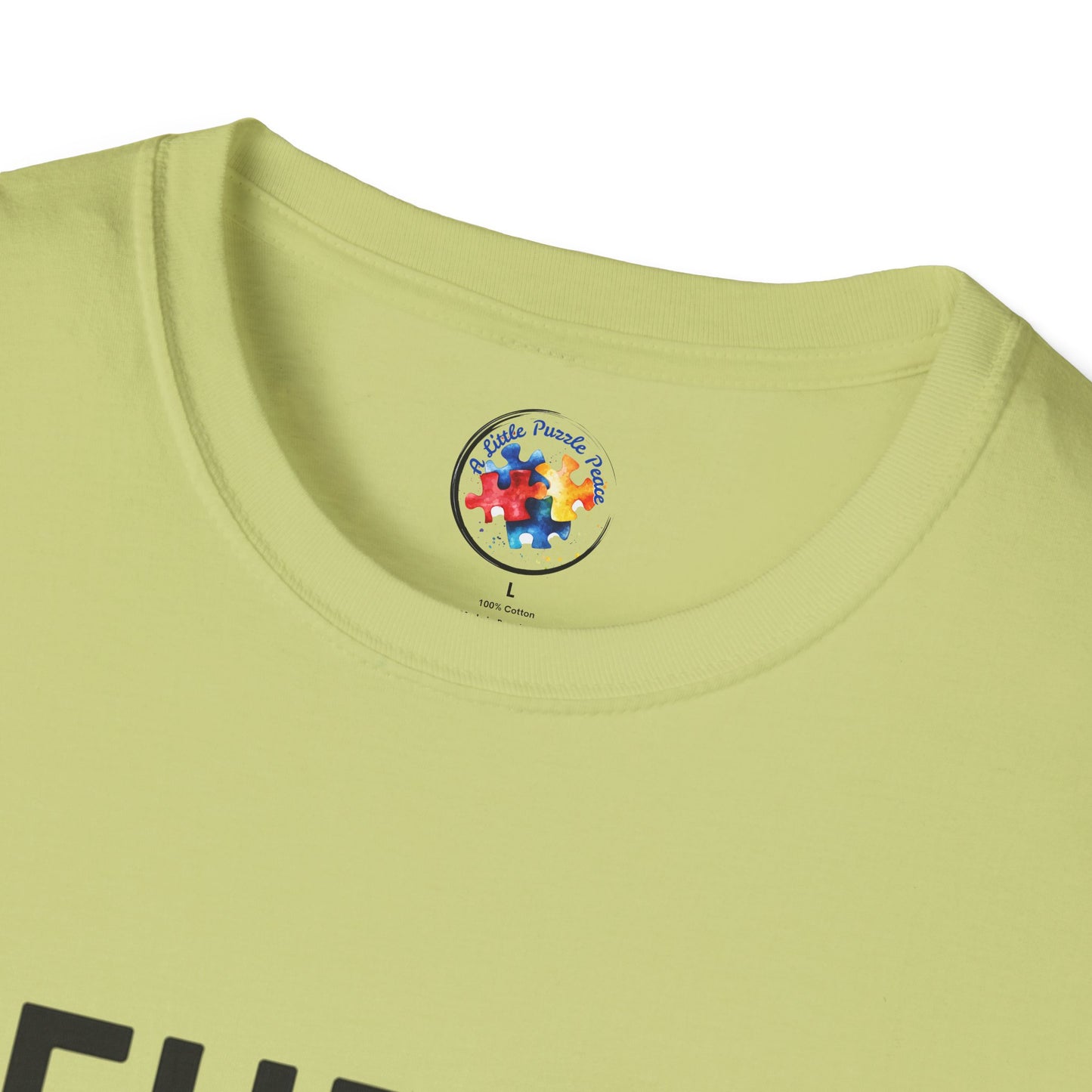 NeuroDiversity Heart Color Adult Size T-Shirt