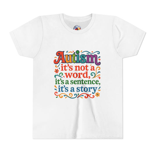 Autism Story - Neurodiversity Youth Size Bella Canvas