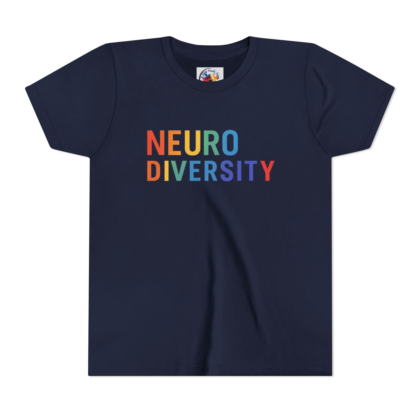 Neurodiversity Youth Tee, Bella Canvas T-Shirt