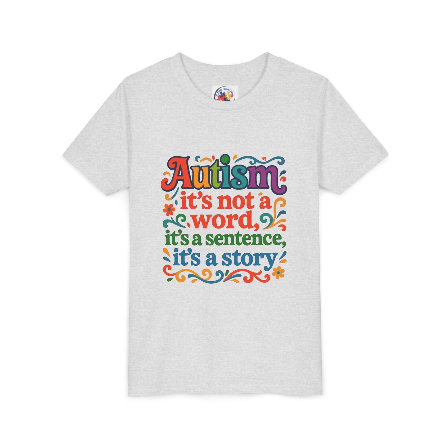 Autism Story - Neurodiversity Youth Size Bella Canvas
