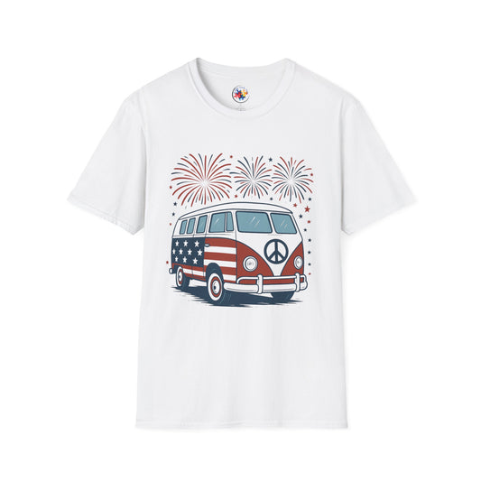 4th of July Cruisin - Adult Size T-Shirt