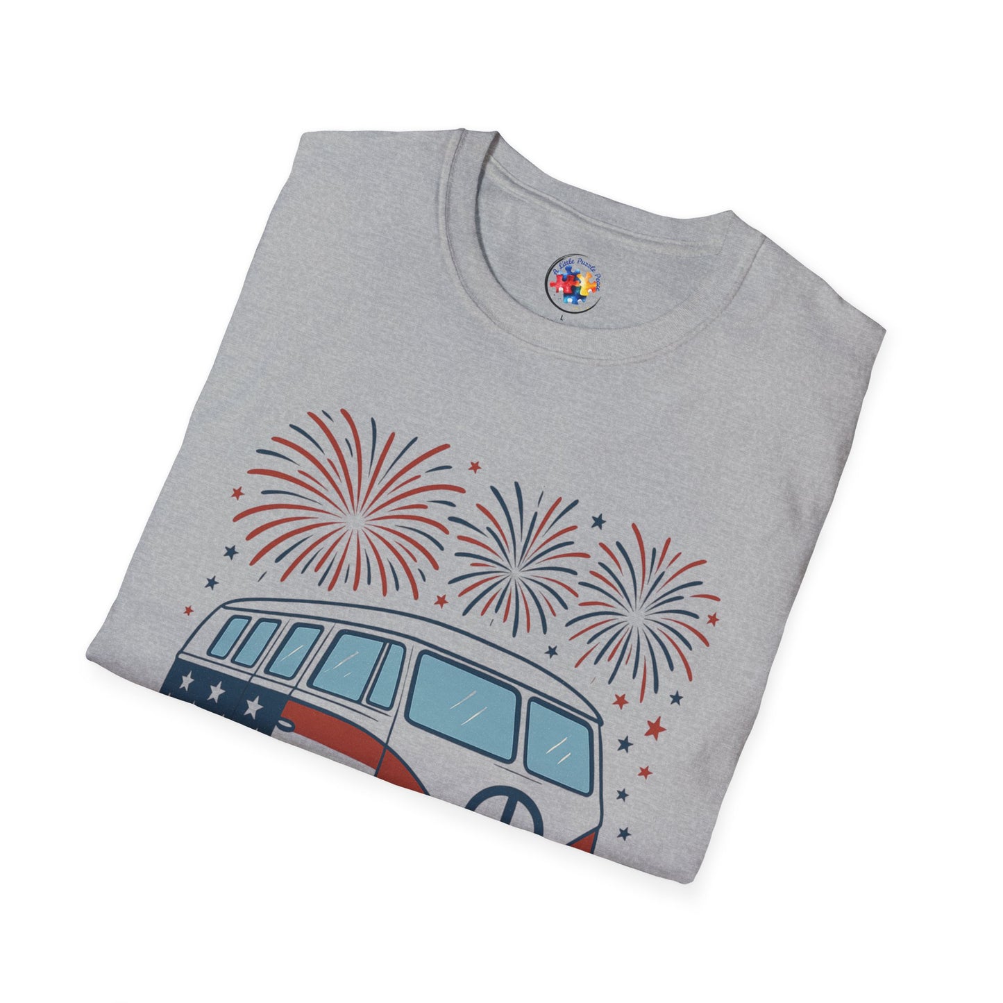 4th of July Cruisin - Adult Size T-Shirt