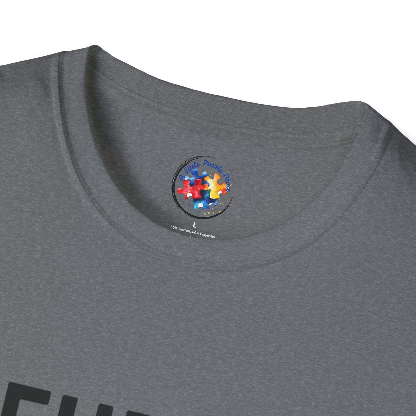 NeuroDiversity Heart Color Adult Size T-Shirt