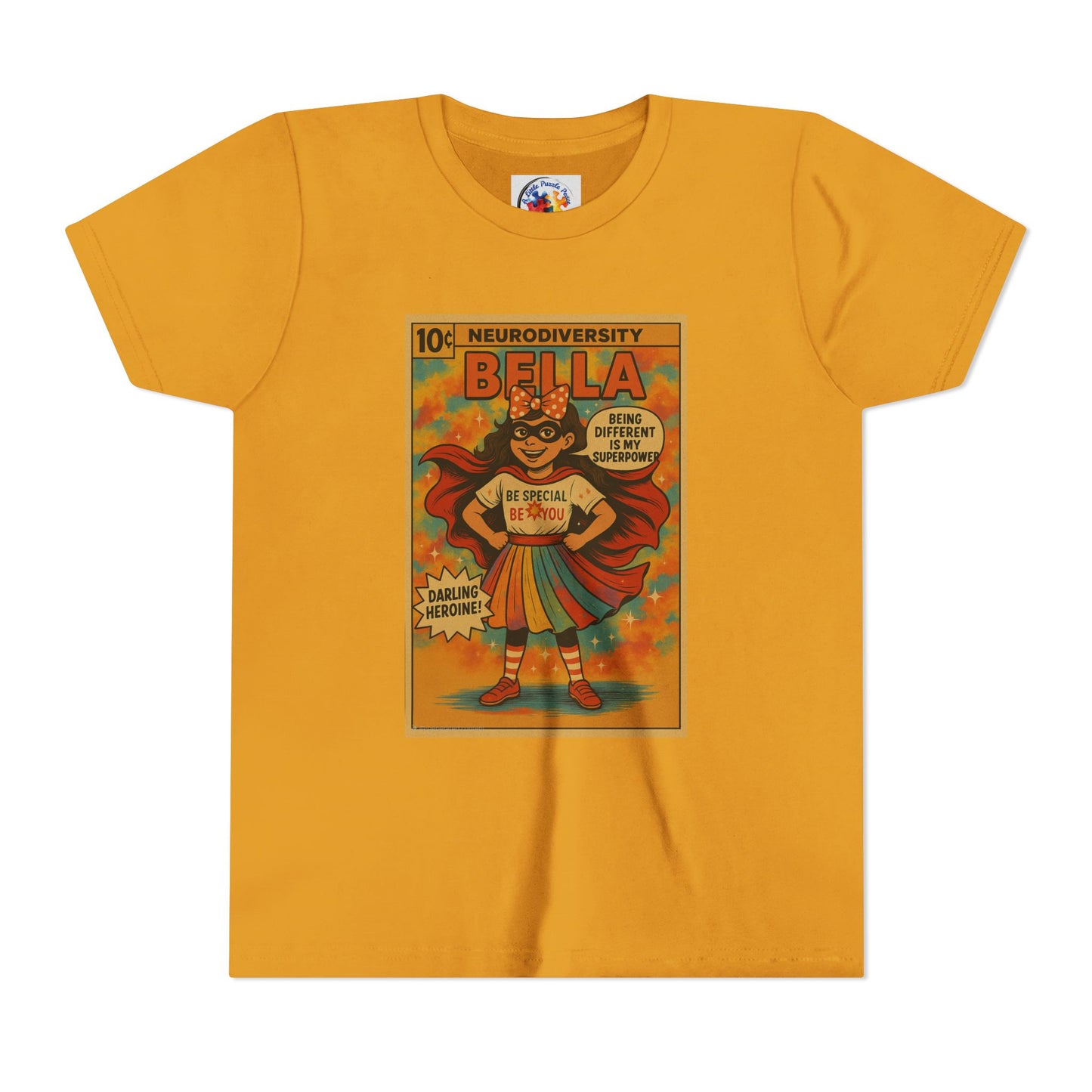 Bella Comic - Neurodiversity Youth Size Bella Canvas