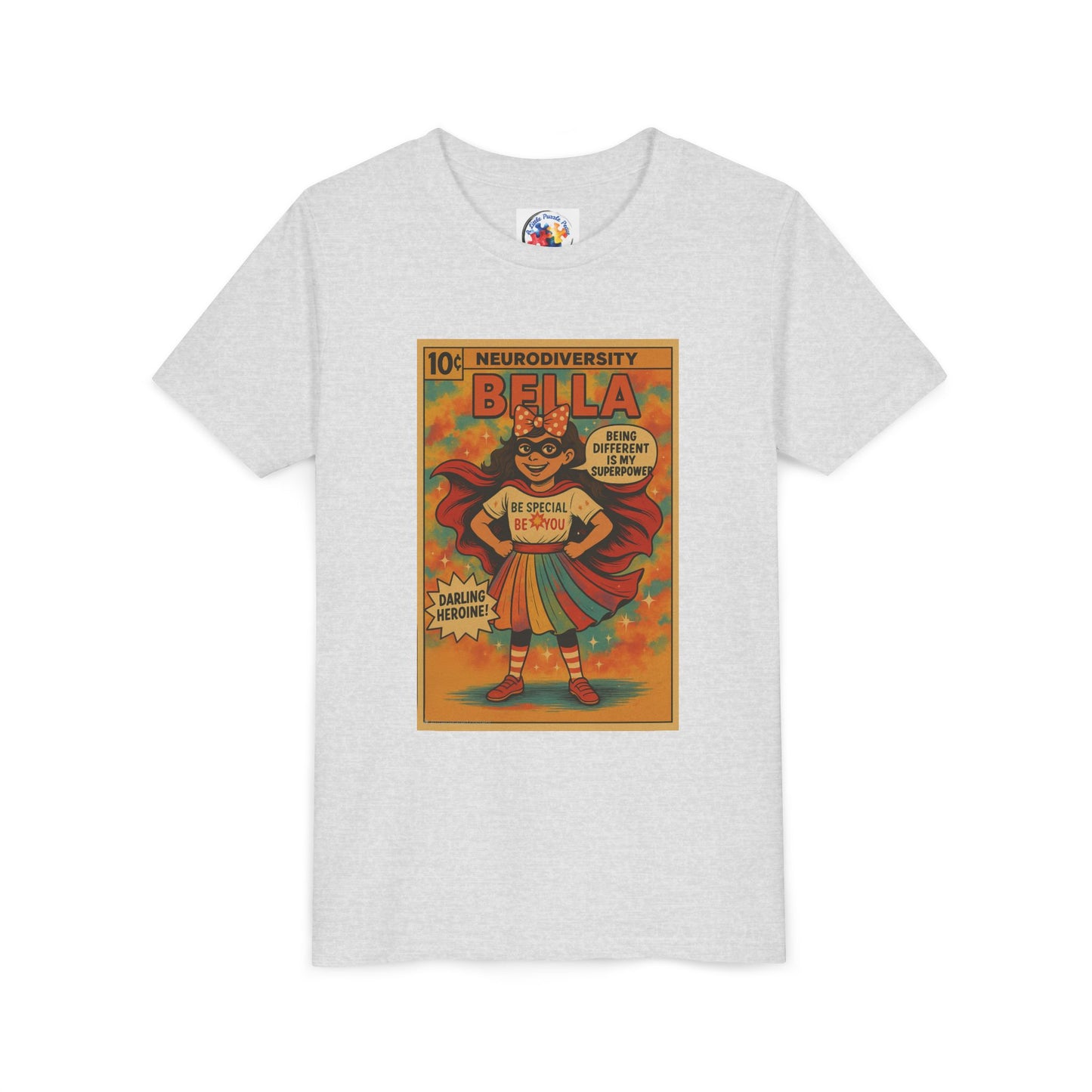 Bella Comic - Neurodiversity Youth Size Bella Canvas
