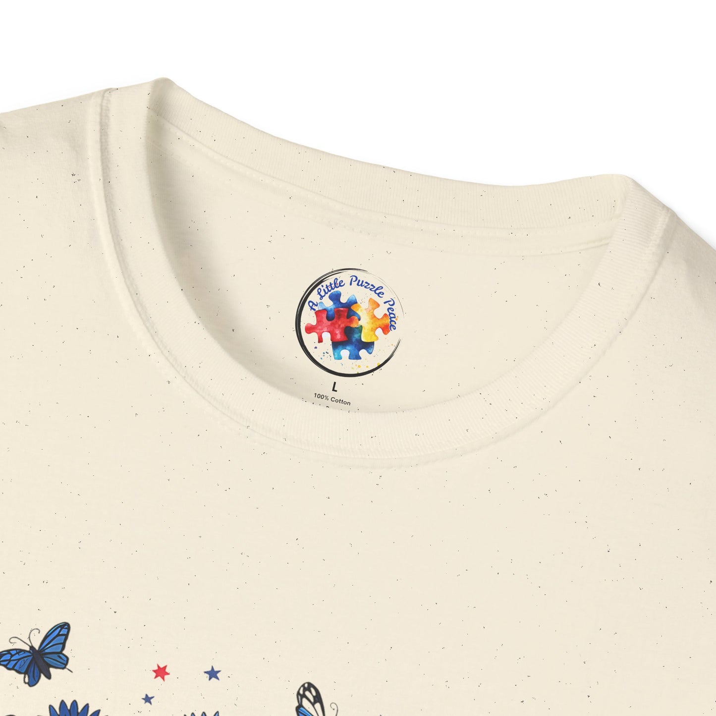 4th of July Garden- Adult Size T-Shirt