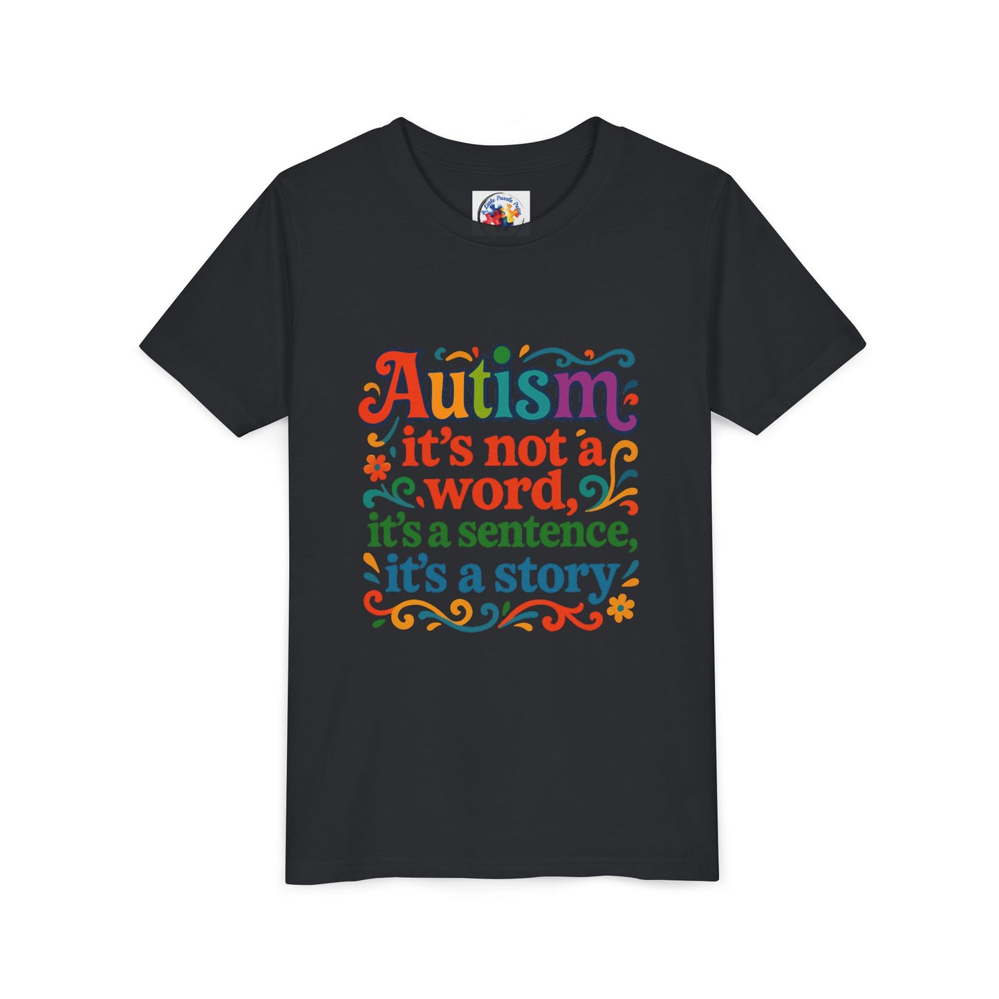 Autism Story - Neurodiversity Youth Size Bella Canvas