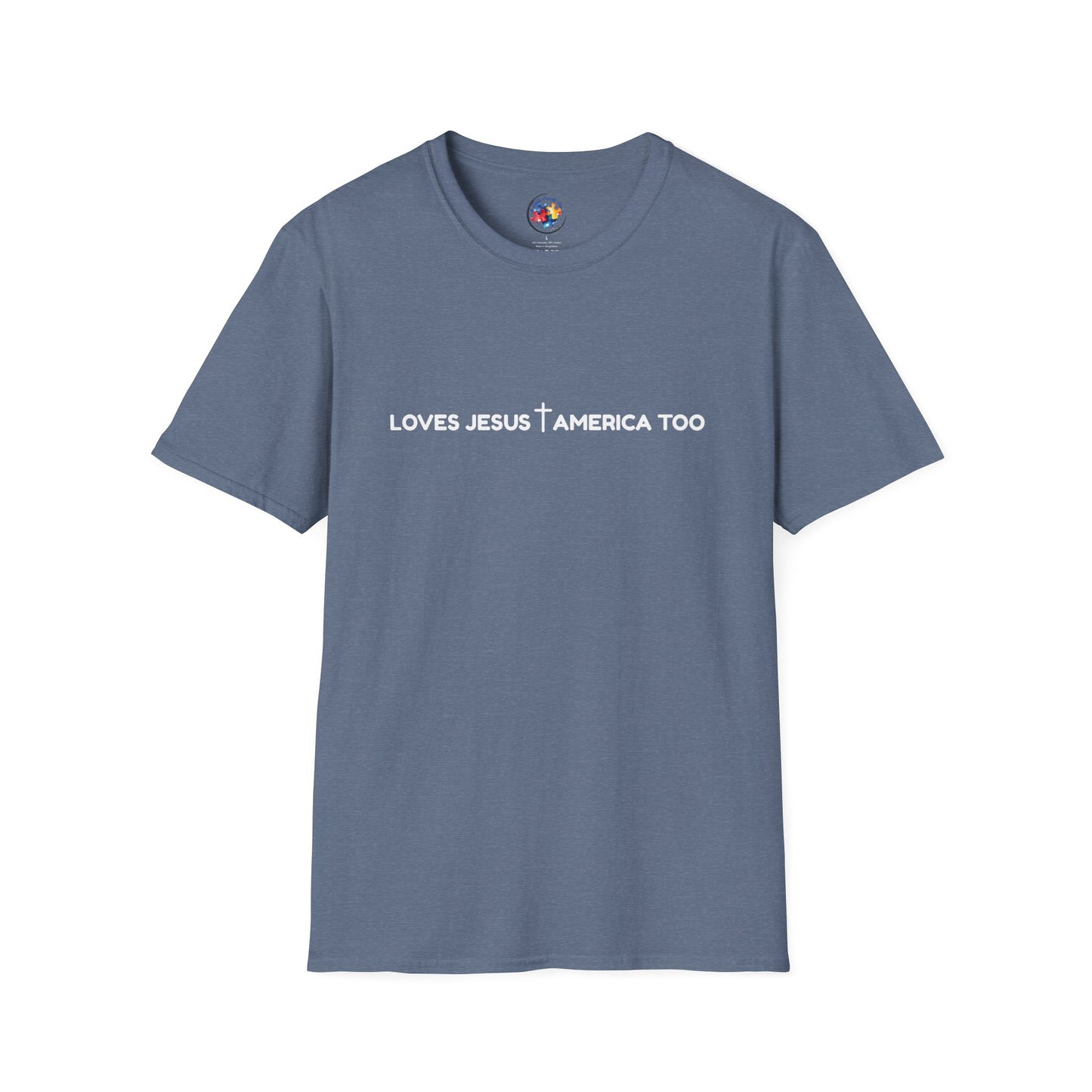 Loves Jesus- Adult Size T-Shirt