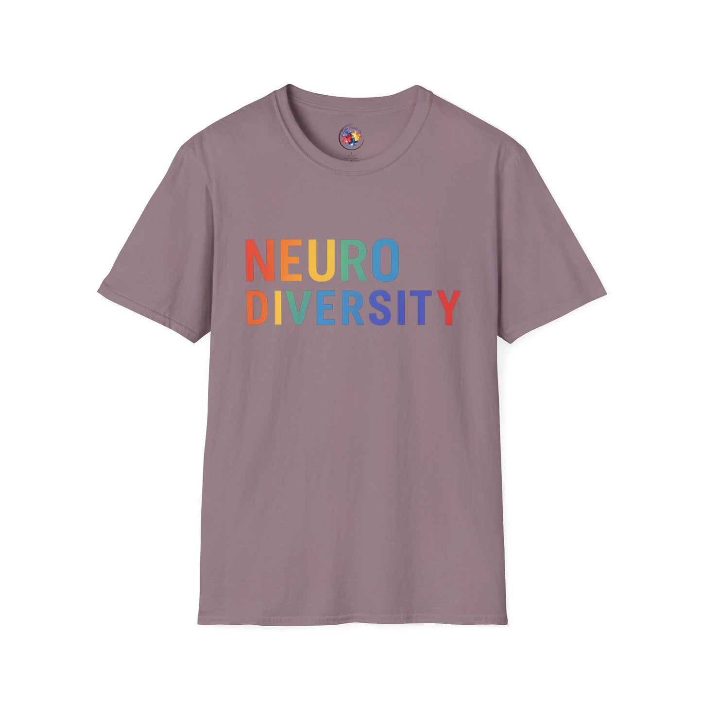 NeuroDiversity Rainbow Color Adult Size T-Shirt