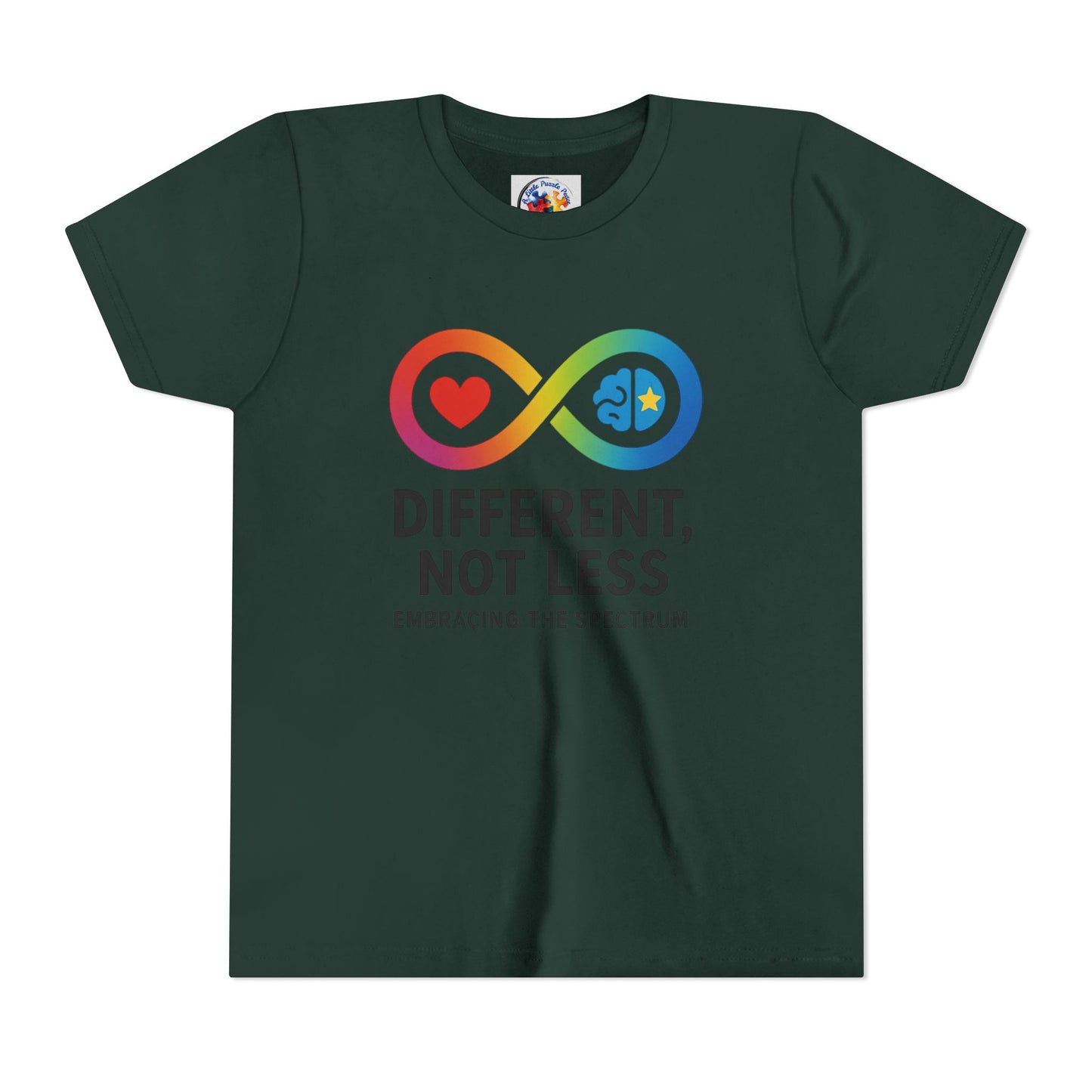 Neurodiversity Kids Tee, Youth Bella Canvas T-Shirt