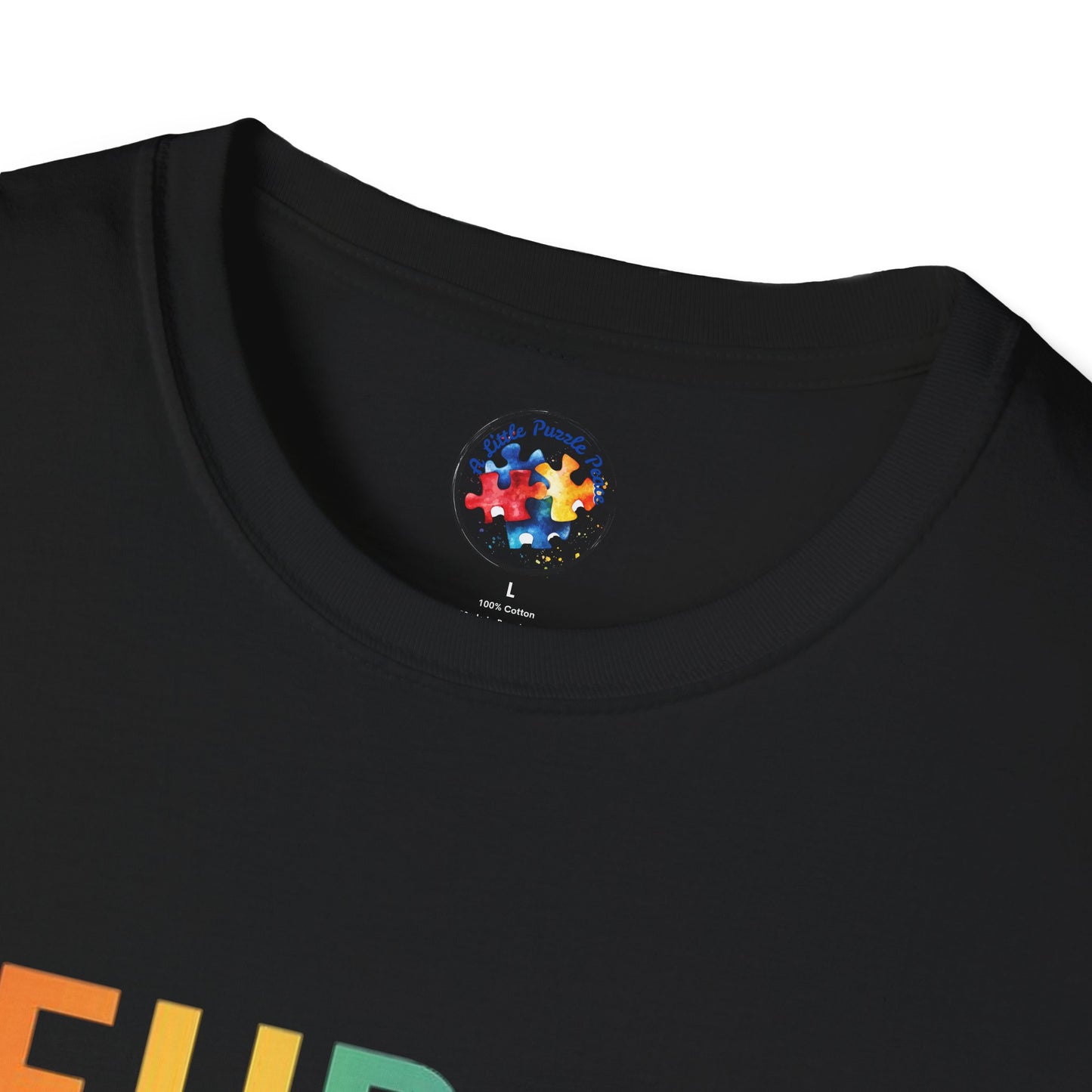NeuroDiversity Rainbow Color Adult Size T-Shirt