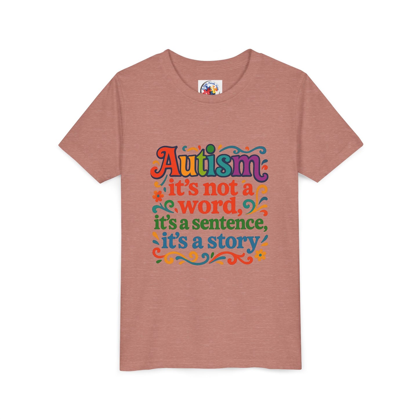 Autism Story - Neurodiversity Youth Size Bella Canvas