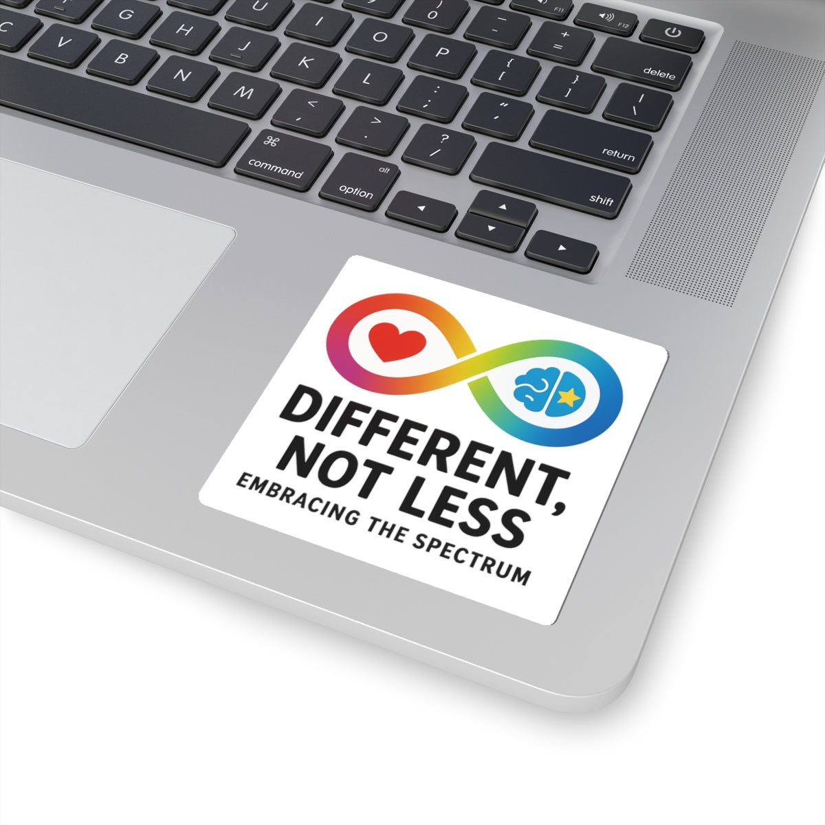 Different Not Less -  Kiss-Cut Stickers